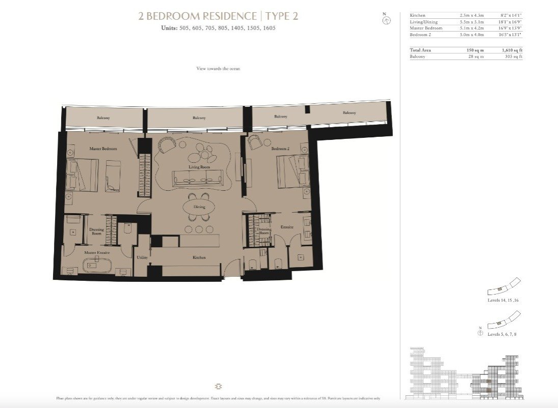 Apartment in Palm Jumeirah, Dubai, United Arab Emirates 5 - 15058376
