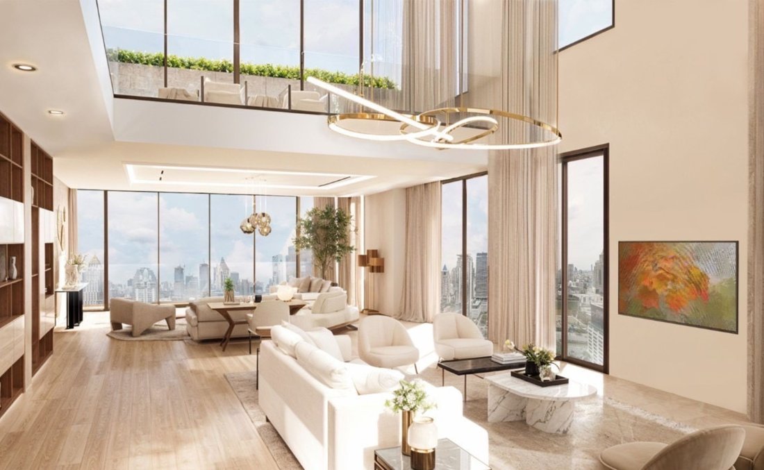 Penthouse en Bangkok, Bangkok, Tailandia 2 - 15063451