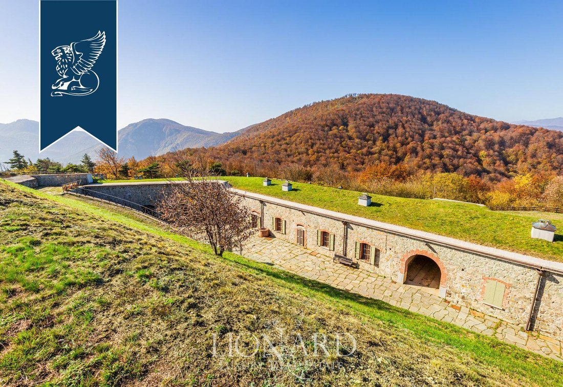 Whispers of the Riviera: A 19th-Century Fortress Crowned in Ligurian Light