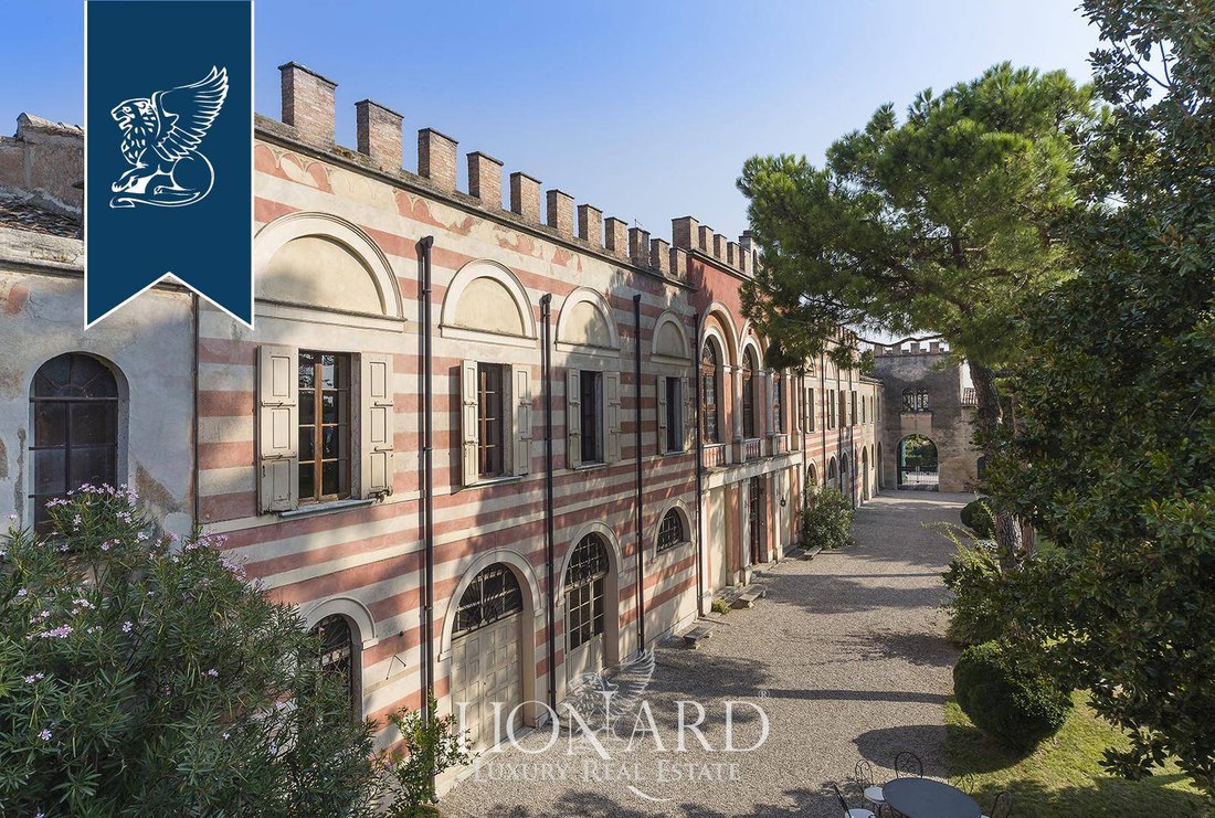 Whispers of Lombardy: A 19th-Century Castle Embracing Lake Garda’s Shores