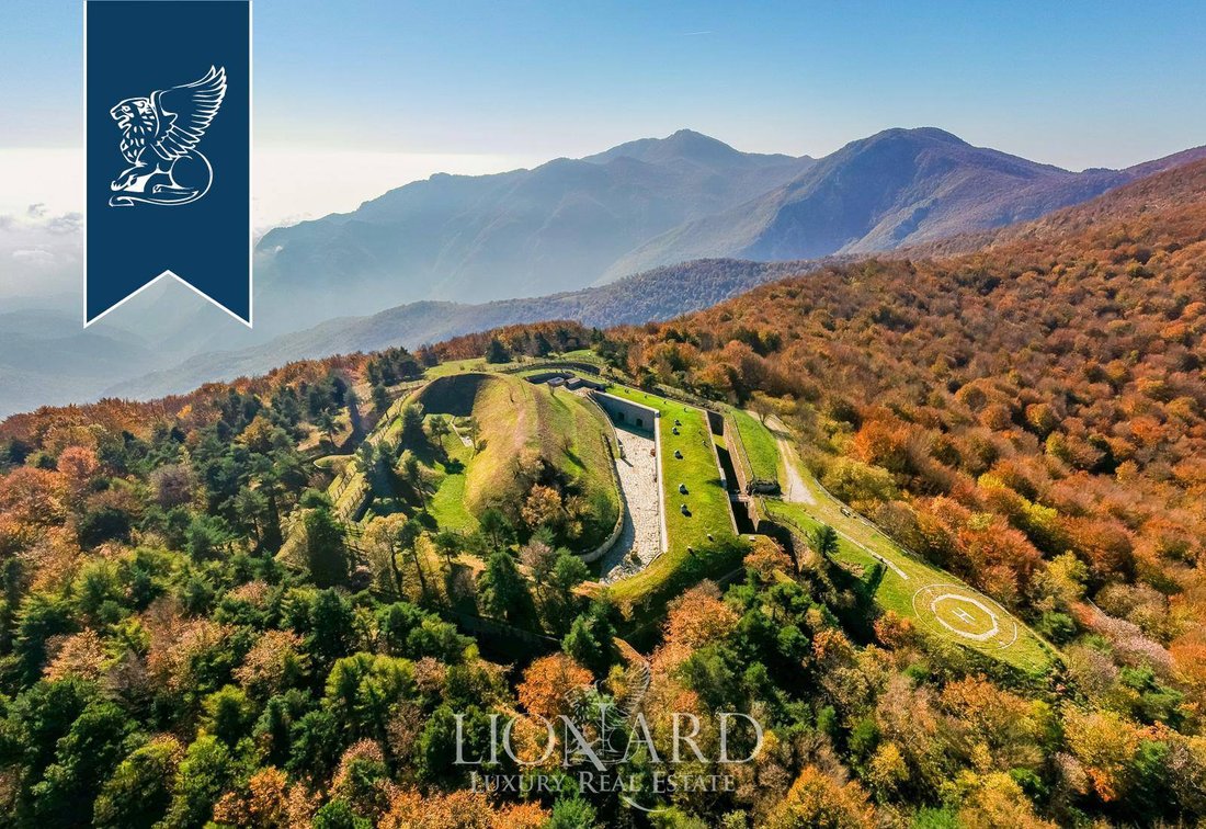 Whispers of the Riviera: A 19th-Century Fortress Crowned in Ligurian Light