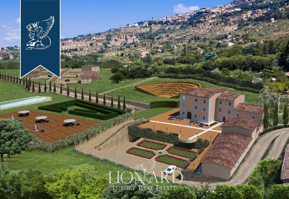 Villa in Montanare, Cortona, Tuscany 1 - 10918534
