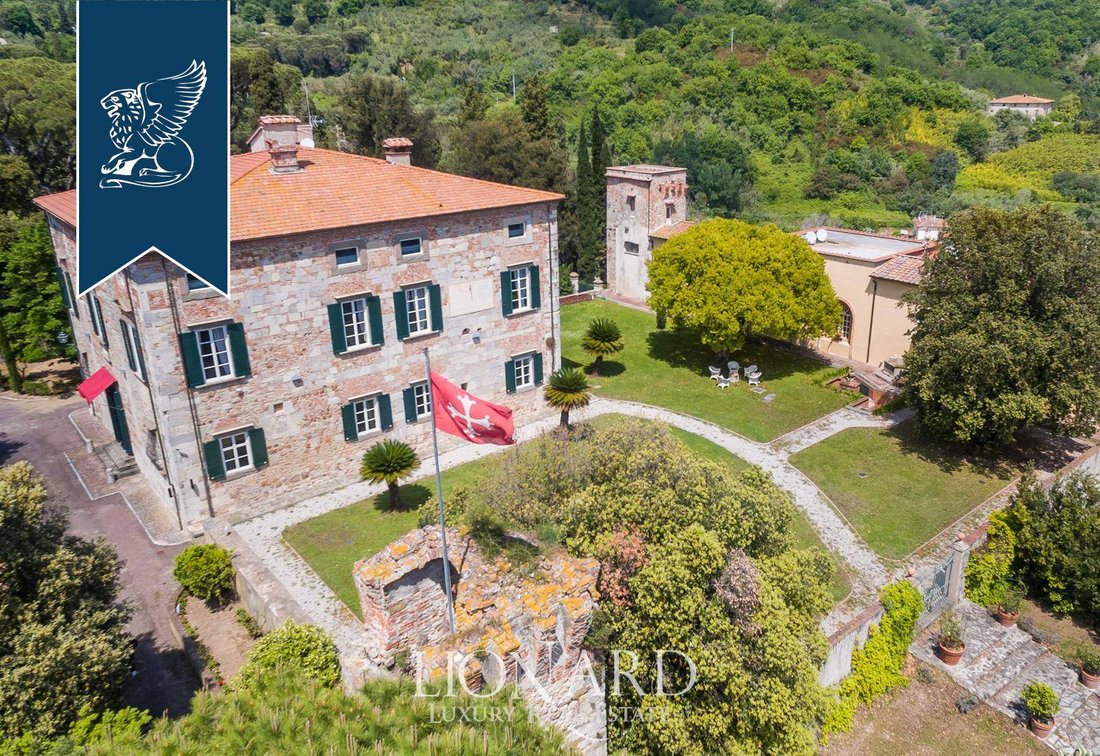 Whispers of Tuscany: A Frescoed Stone Castle Near Pisa’s Golden Light - 5