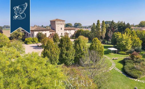 Schloss in Cortemaggiore, Emilia-Romagna, Italien 1