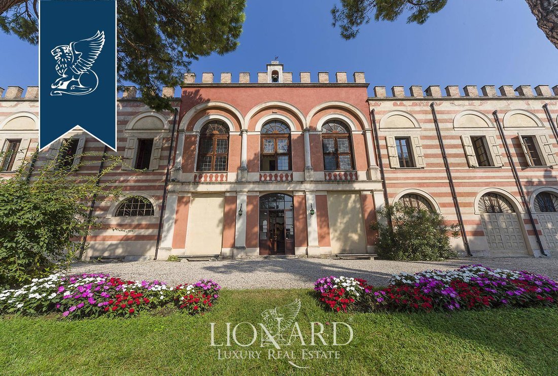 Whispers of Lombardy: A 19th-Century Castle Embracing Lake Garda’s Shores
