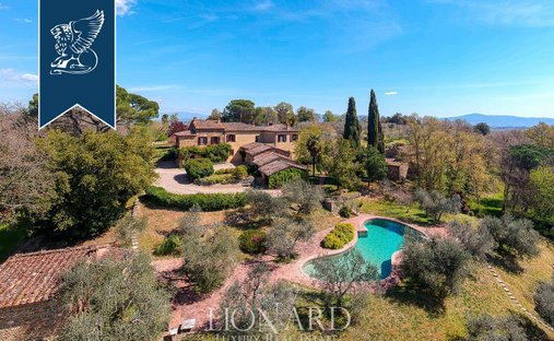 Villa à Lucignano, Toscane, Italie 1