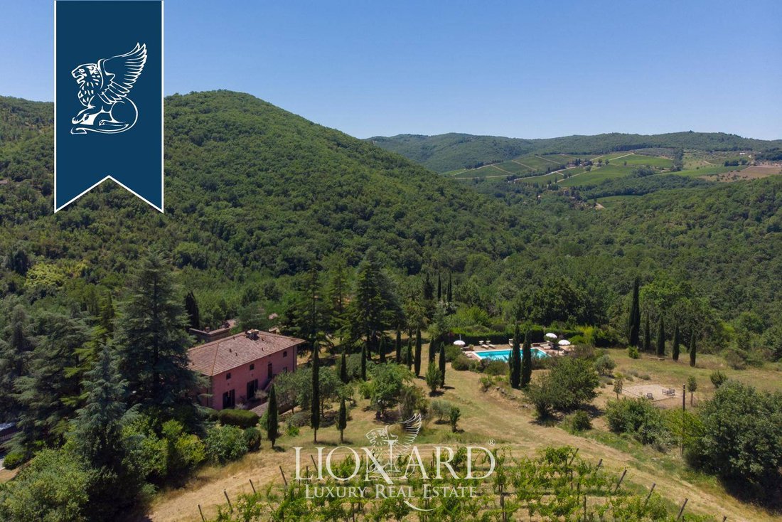 Villa in Montefioralle, Greve in Chianti, Tuscany 2 - 11127540