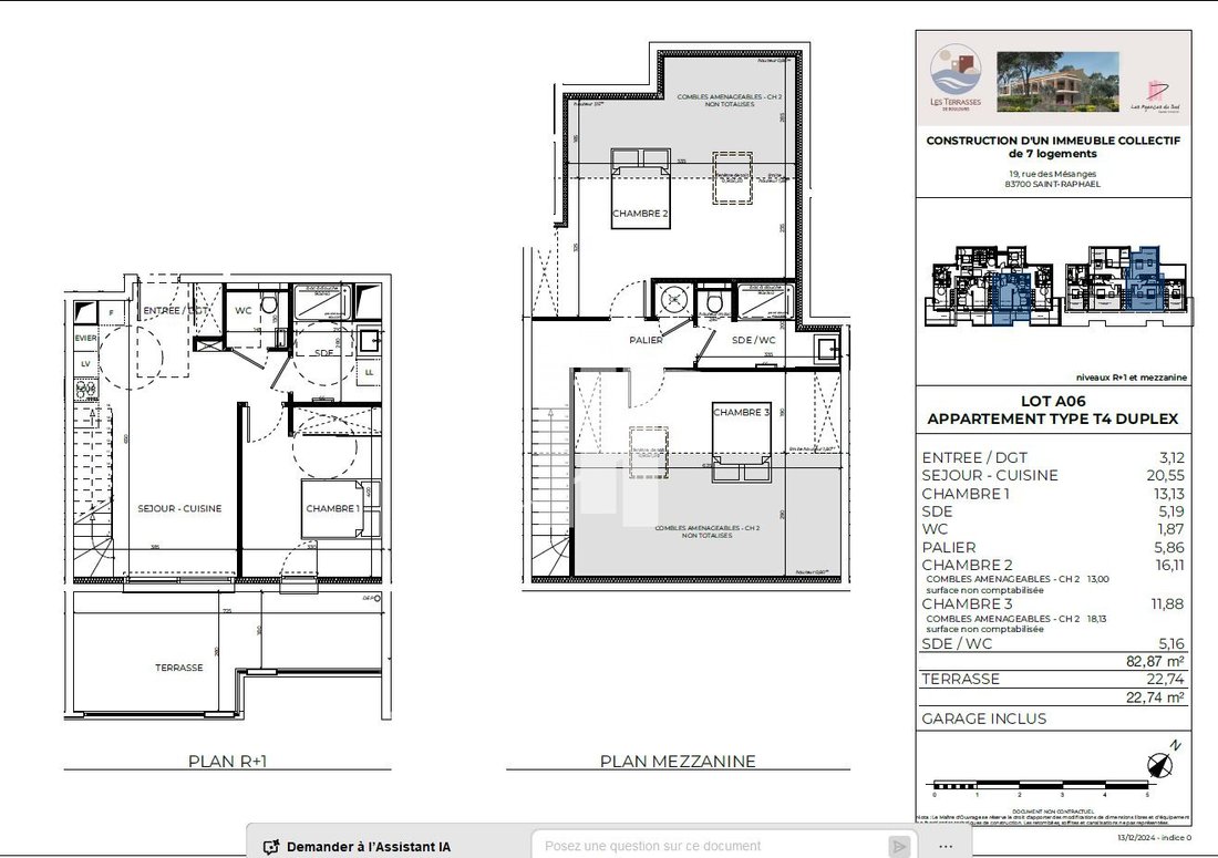 Apartamento en Saint-Raphaël, Provenza-Alpes-Costa Azul, Francia 3 - 15066599