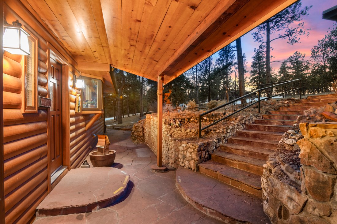 Open Concept Living Amid Perennial In Evergreen, Colorado, United ...