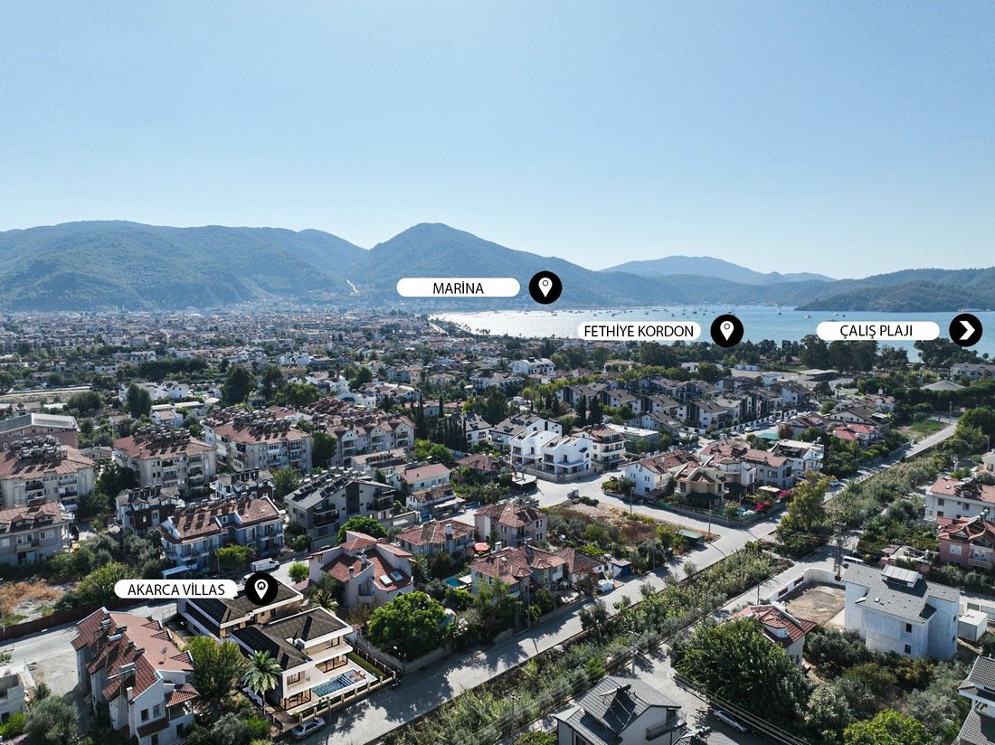 Comfortable Lifestyle With Modern Architecture And In Fethiye, Muğla ...