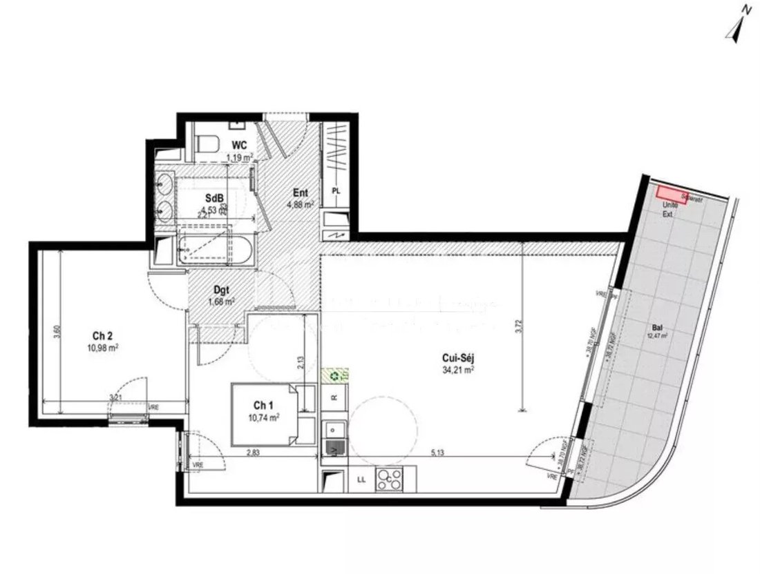 Apartment in Nice, Provence-Alpes-Côte d'Azur, France 2 - 14245273