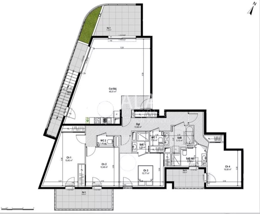 Apartment in Nice, Provence-Alpes-Côte d'Azur, France 1 - 14245360