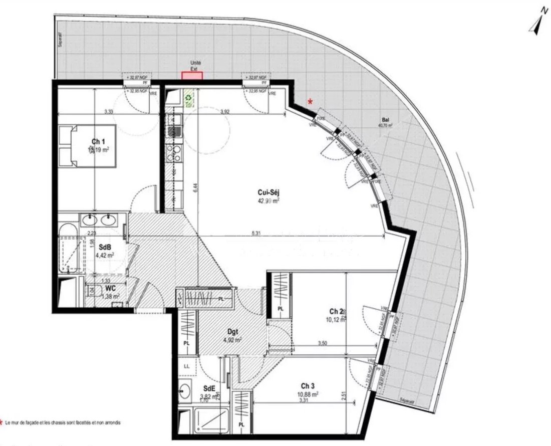 Appartement à Nice, Provence-Alpes-Côte d'Azur, France 2 - 14245391