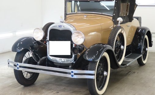 1929 Ford Model A  in Shinjuku city, Japan 1
