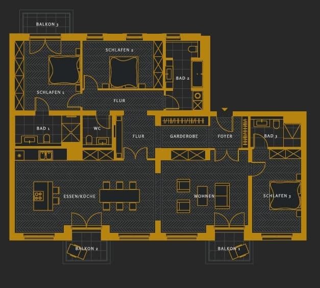 Appartement à Berlin, Berlin, Allemagne 5 - 15084457
