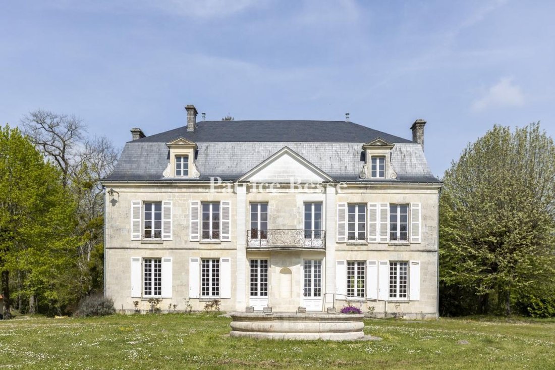 Whispers of Saintonge: A 19th-Century Château Cradled by River and Time