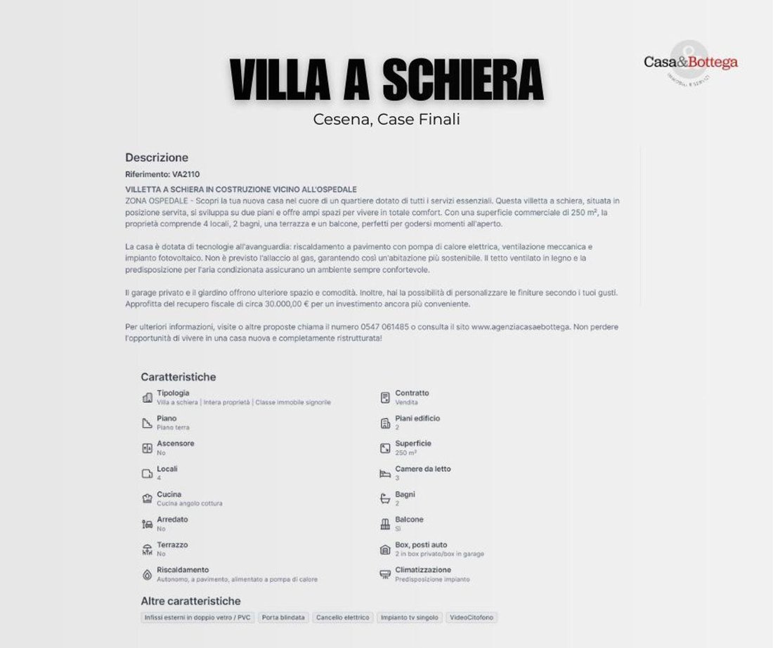 Villa in Cesena, Emilia-Romagna, Italia 5 - 15087479