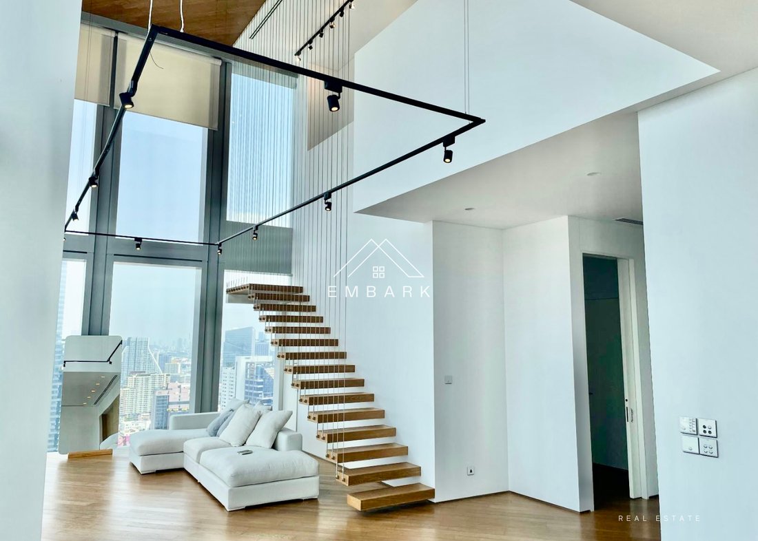 Unique Duplex Residence at The Ritz-Carlton Residences, Bangkok