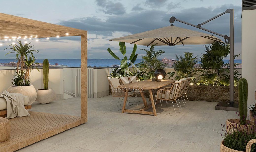 View of Ibiza Penthouse In Ibiza, Balearic Islands, Spain For Sale (15087678)