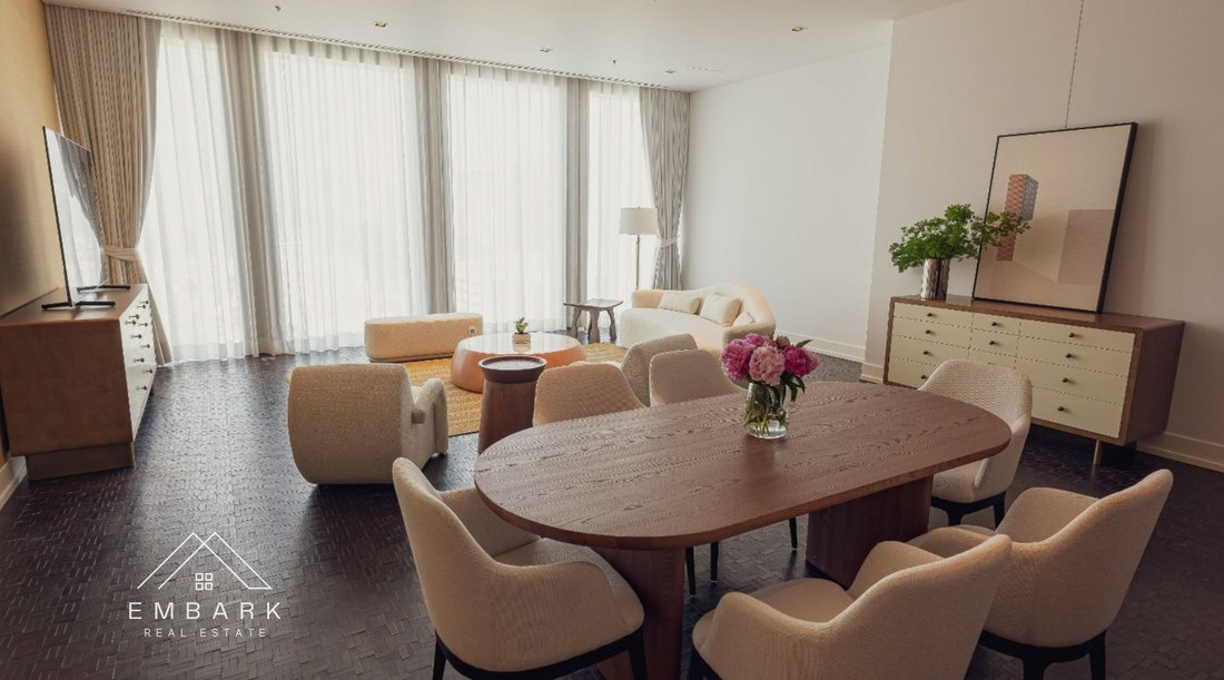 Luxurious 3-Bedroom Residence at The Ritz-Carlton Residences, Bangkok