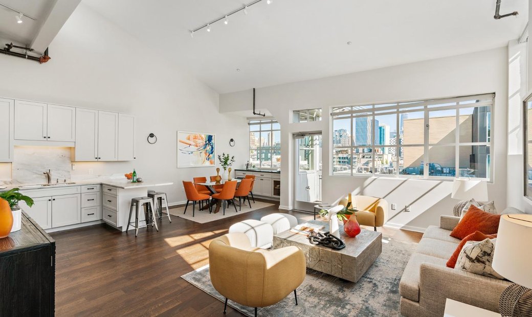 Historic Conversion Loft With In San Francisco, California, United