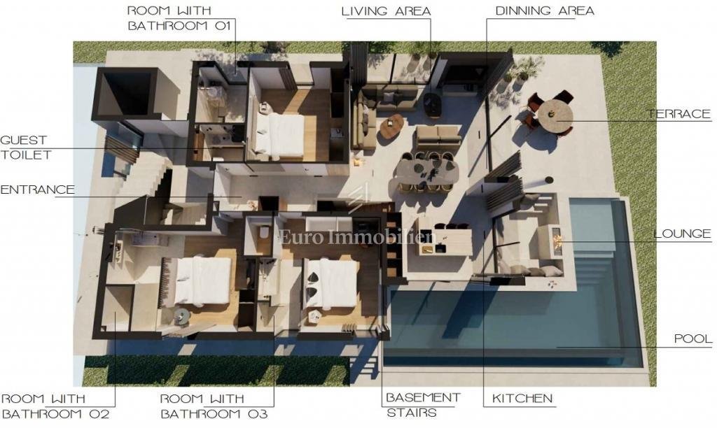 Apartment in Sukosan, Zadar County, Croatia 2 - 15102891