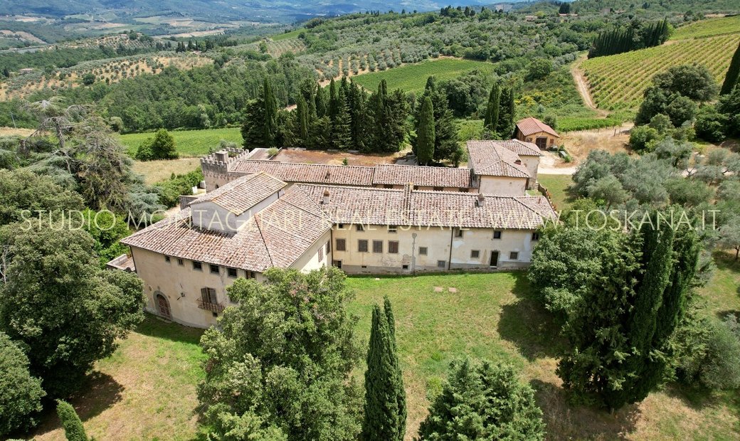 Castle for Sale in San Casciano In Val di Pesa, Tuscany, Italy