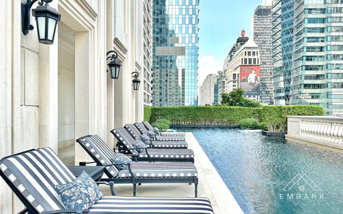 Exquisite 2-Bedroom Corner Unit with Embassy Garden Views | The Flagship Residences by Sansiri