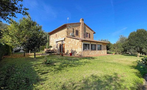 Casa di campagna a Pienza, Toscana, Italia 1