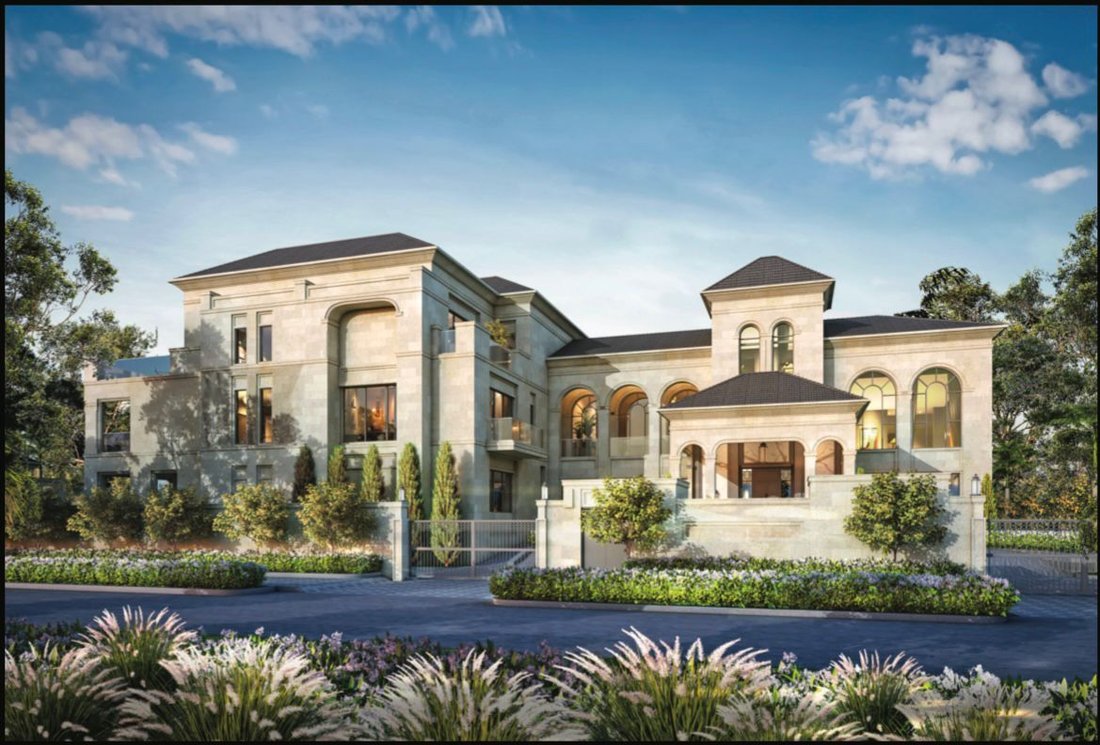 Exquisite Mansion In Lagoon Gated In Dubai, Dubai, United Arab Emirates ...
