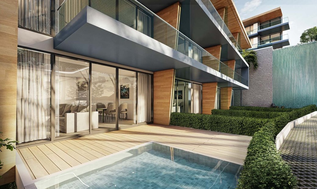 Photo inspiration: Grand Suite Pool Access 3 Bedroom Penthouse In Pa Tong Photo Inspiration