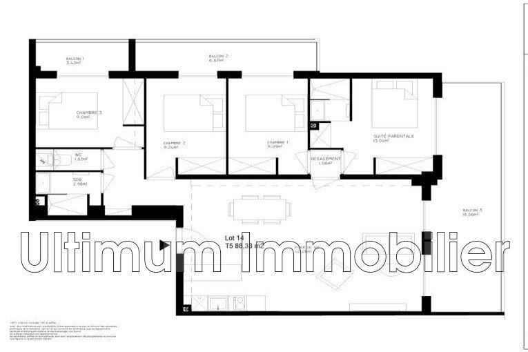 Apartment in Vernier, Nice, France 3 - 15125056