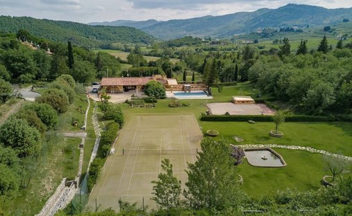 Corps de ferme à Torre Giulia, Toscane, Italie 1