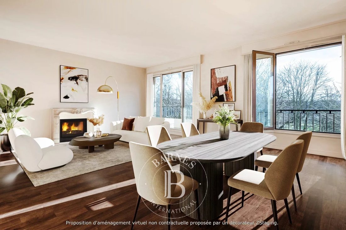 Apartment in Bois de Boulogne, Paris 16e Arrondissement, Paris 2 - 13785430