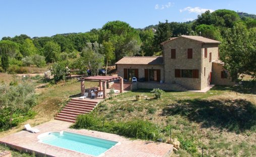 Casa a Montescudaio, Toscana, Italia 1