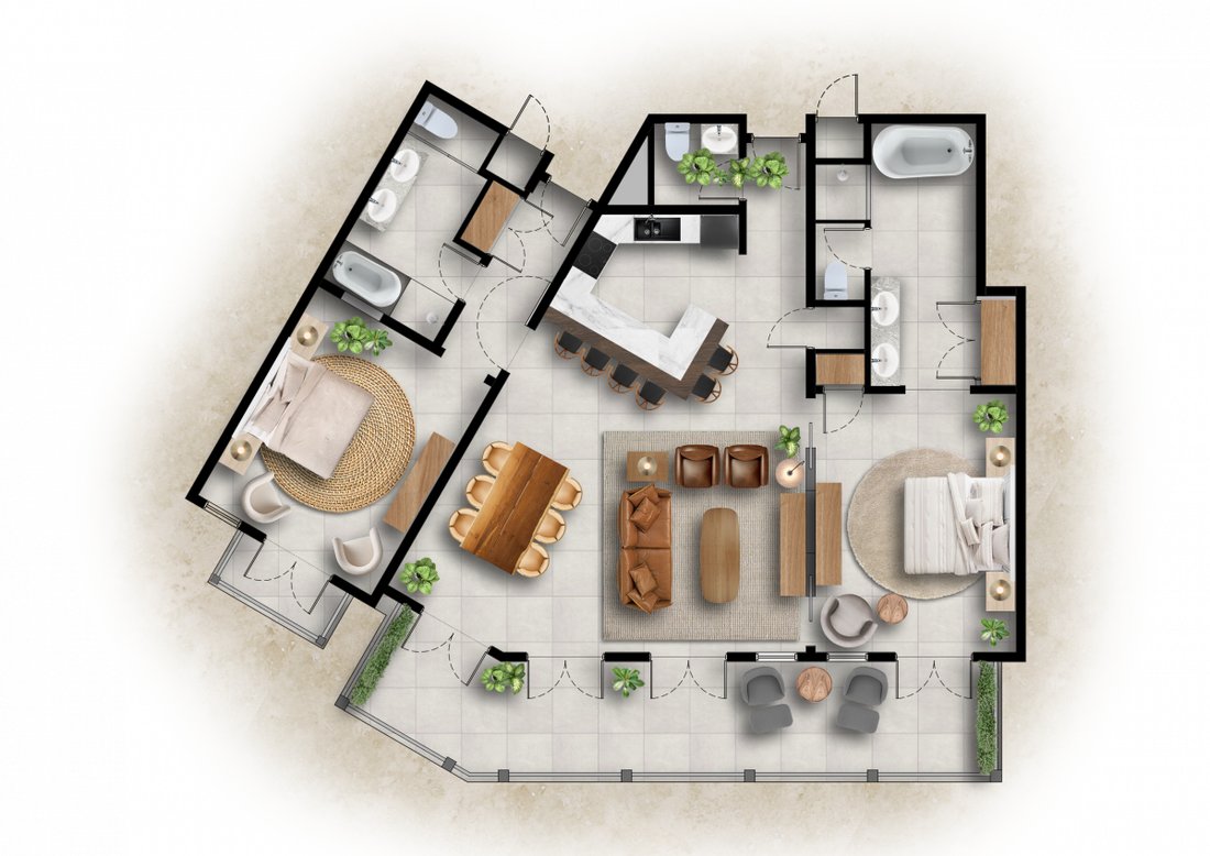 Appartement à Scrub Island, Other Islands, Îles Vierges britanniques 1 - 15149144
