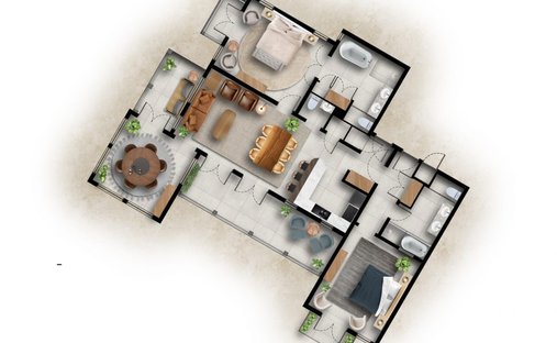 Condominio en Scrub Island, Virgin Islands, British 1