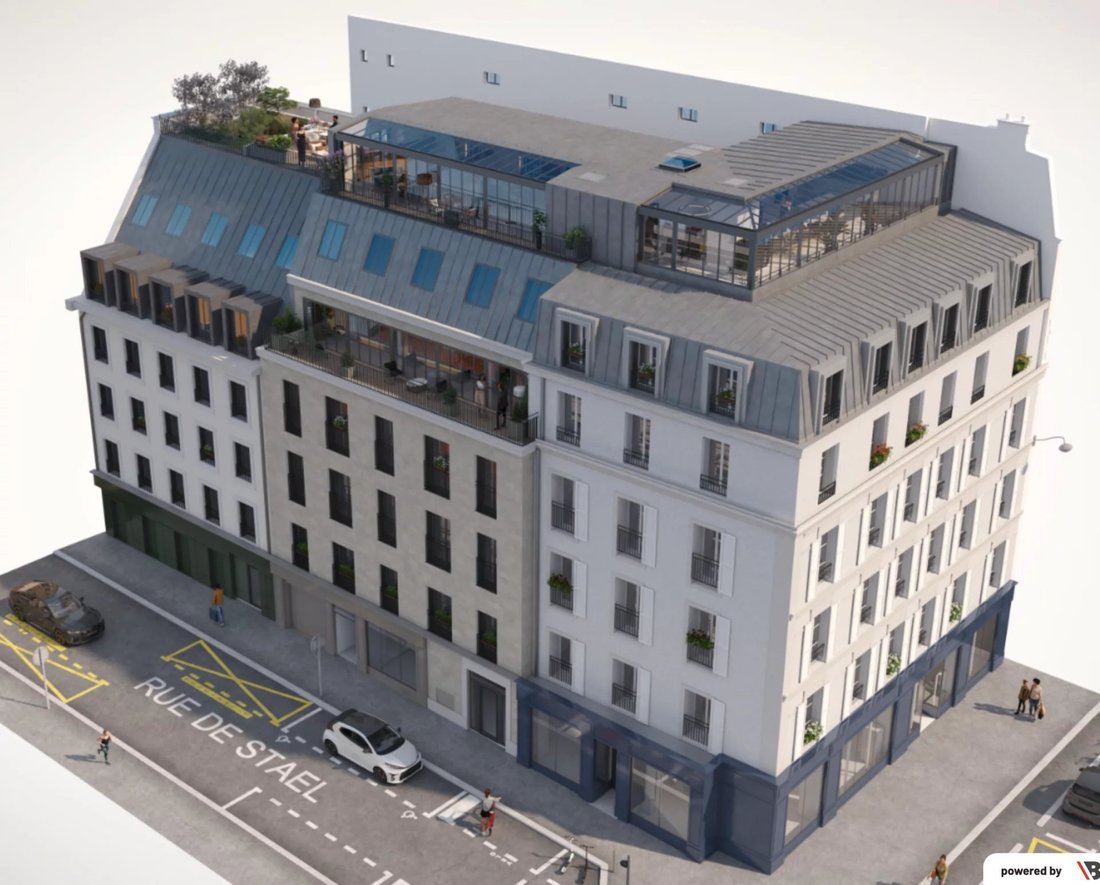 Apartment in Cambronne-Garibaldi, Paris 15e Arrondissement, Paris 3 - 14530562