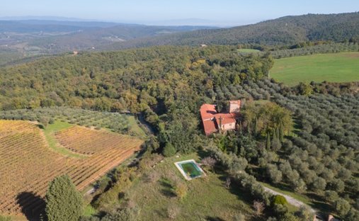 Casa di campagna a Rapolano Terme, Toscana, Italia 1