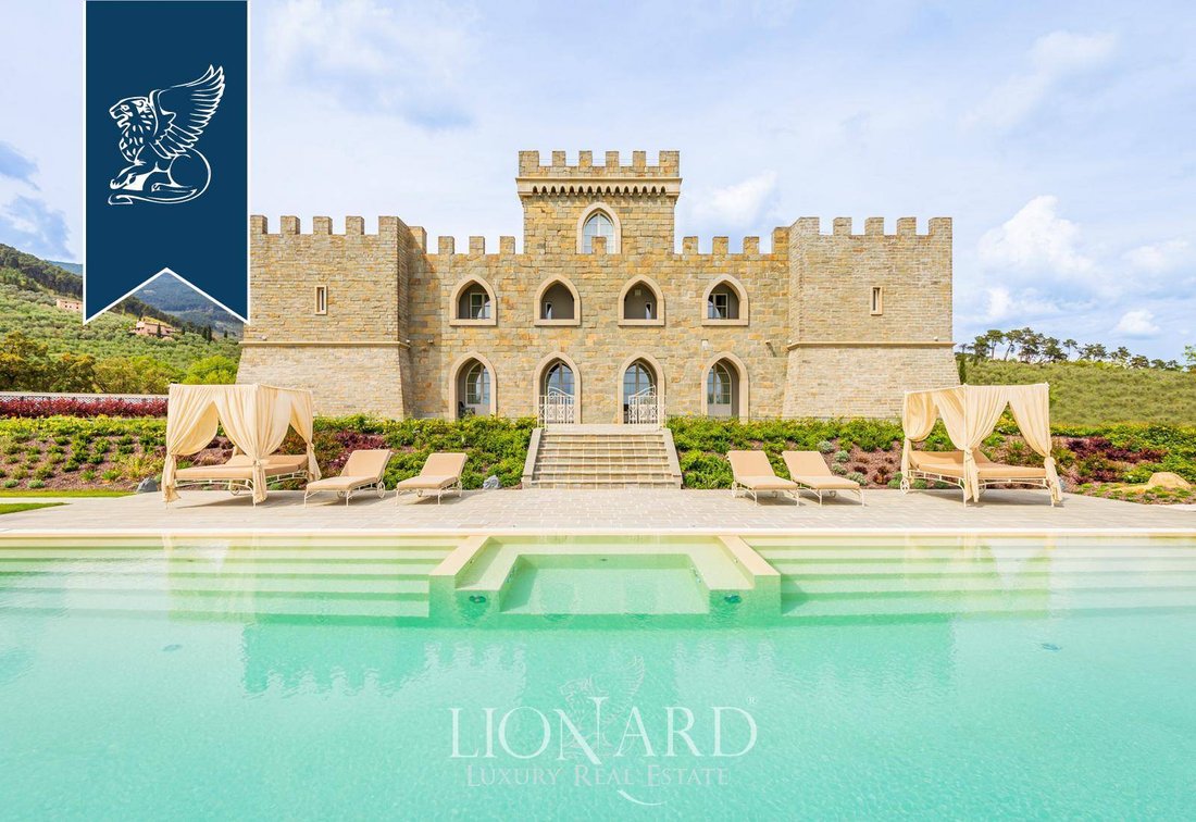 A Tuscan Dream: 10th-Century Castle Reborn in Timeless Elegance