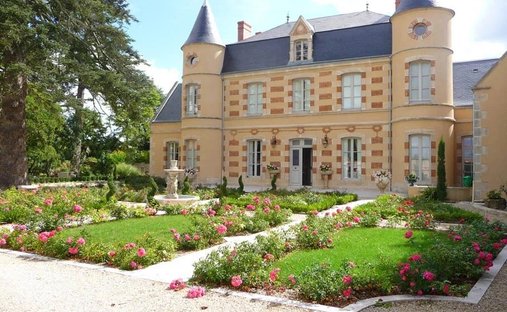 Schloss in Poitiers, Neu-Aquitanien, Frankreich 1