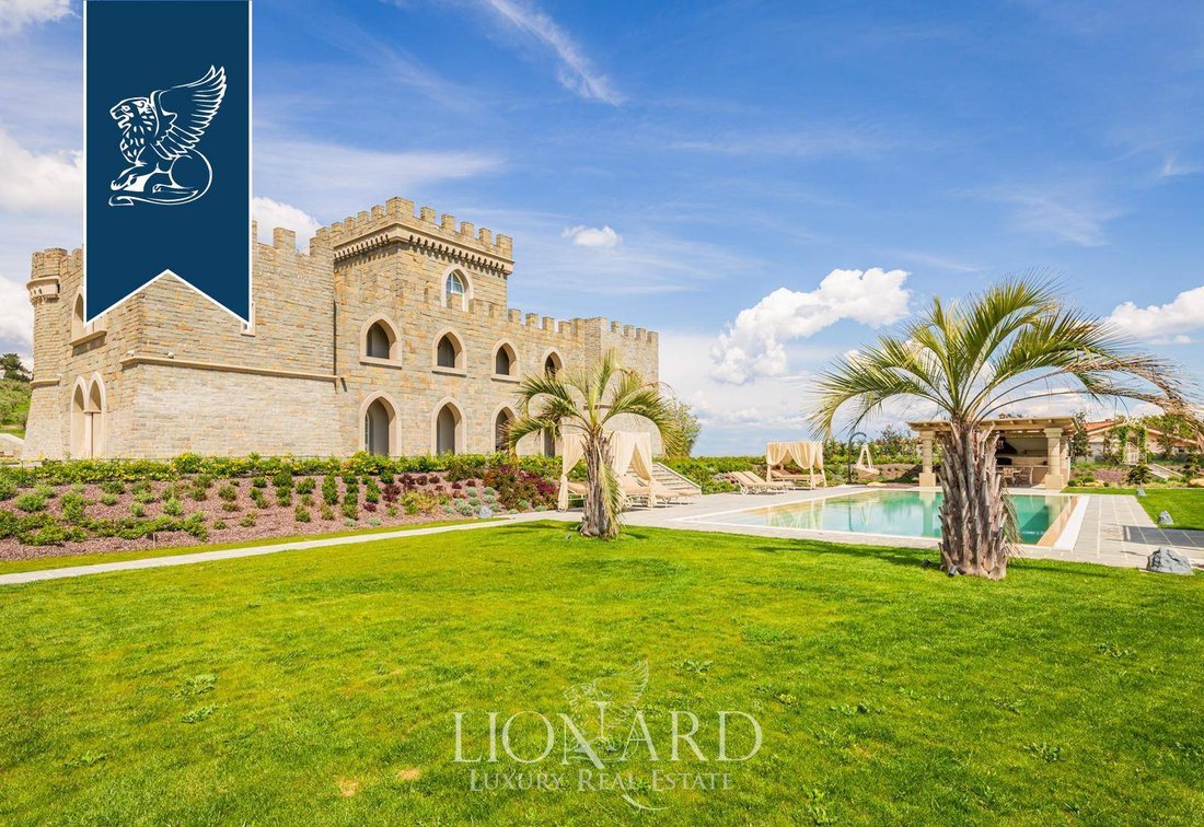 A Tuscan Dream: 10th-Century Castle Reborn in Timeless Elegance