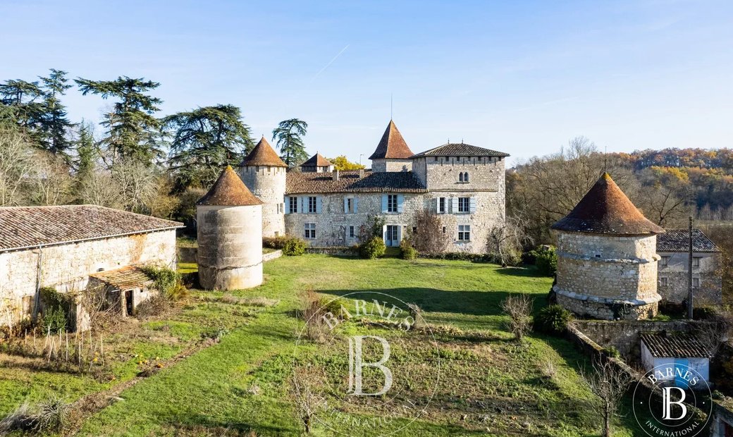 Magnificent Medieval And Renaissance Chateau In The Gers With 208 Hectares