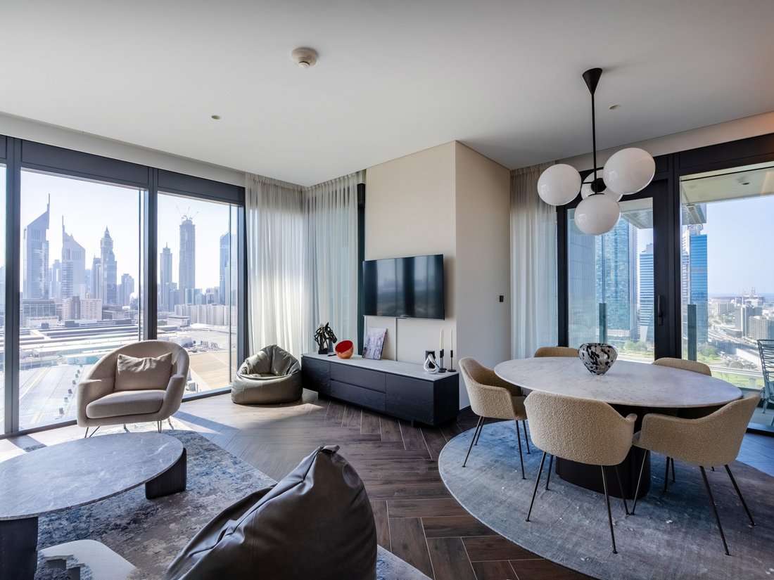 Elegant One Za'abeel Apartment With Skyline In Zabeel, United Arab ...