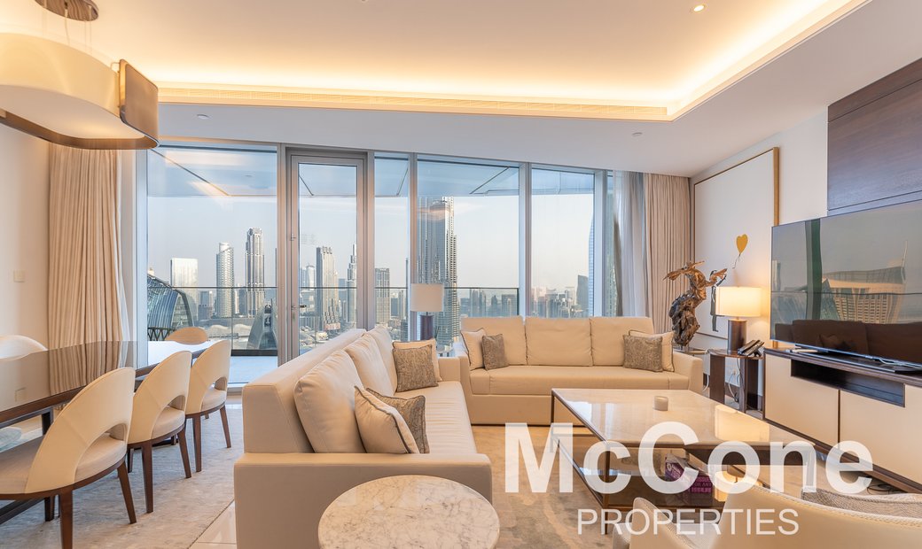 View of Luxury Penthouse | High Floor | Burj In Dubai, Dubai, United Arab ...