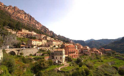 House in Piana, Corsica, France 1