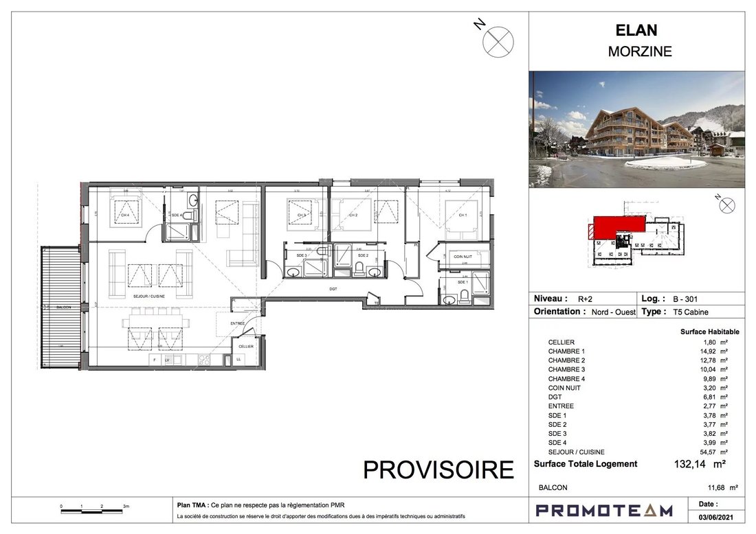 Apartment in Morzine, Auvergne-Rhône-Alpes, France 3 - 12165721