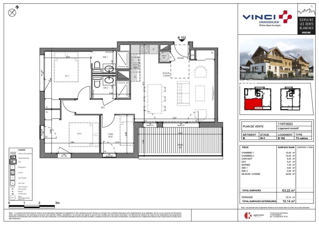 Apartment in Morzine, Auvergne-Rhône-Alpes, France 1 - 14120703