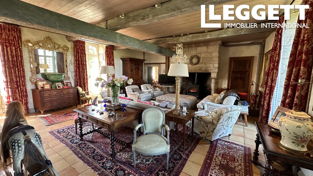 Whispers of Time: A 17th-Century Château in Saint-Seurin’s Golden Light