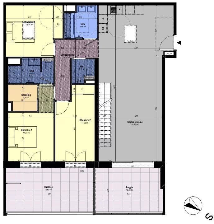 Apartment in Village, Villeneuve-Loubet, France 4 - 11858586